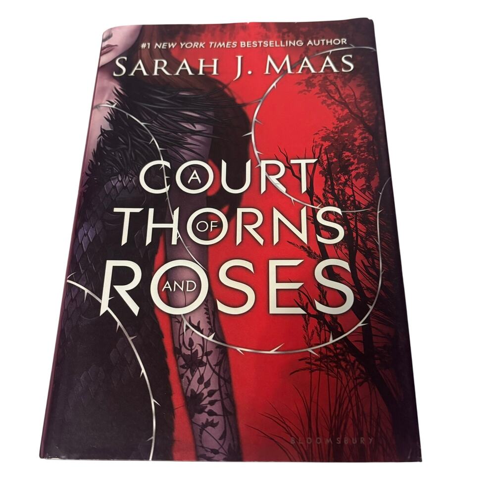 A Court of Thorns and Roses Sarah J Maas 2015 Hardcover 1st Ed 6th Print OOP